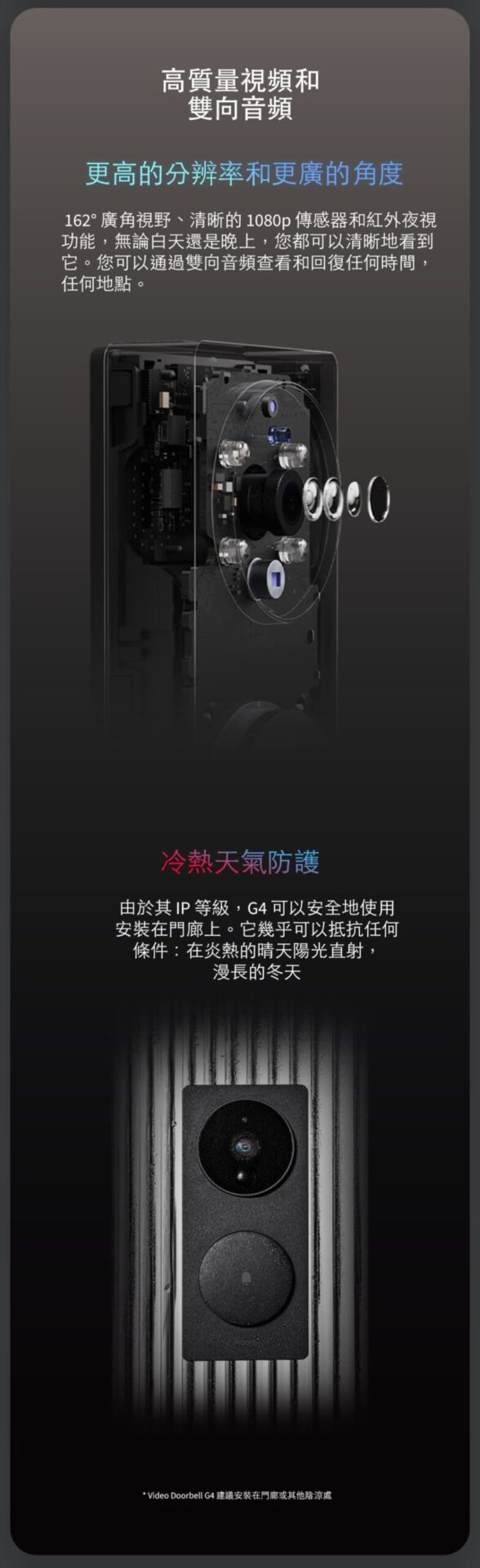 Aqara G4 Homekit 智慧門鈴 國際版