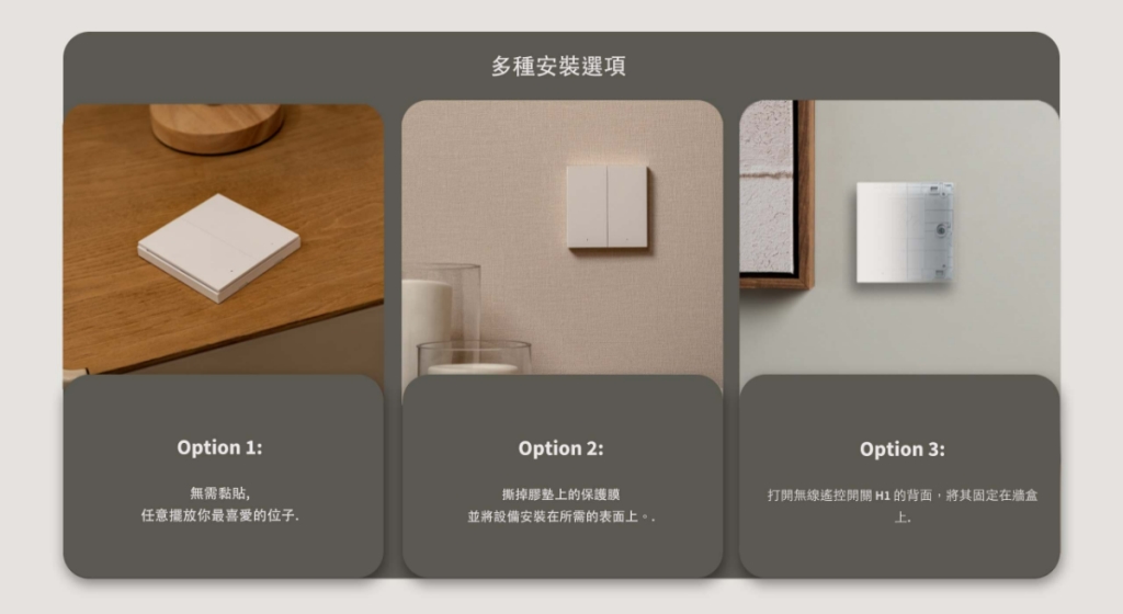 Aqara H1無線按鍵雙鍵版